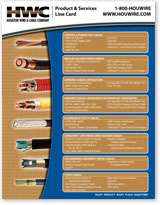 Electrical Product Line Card